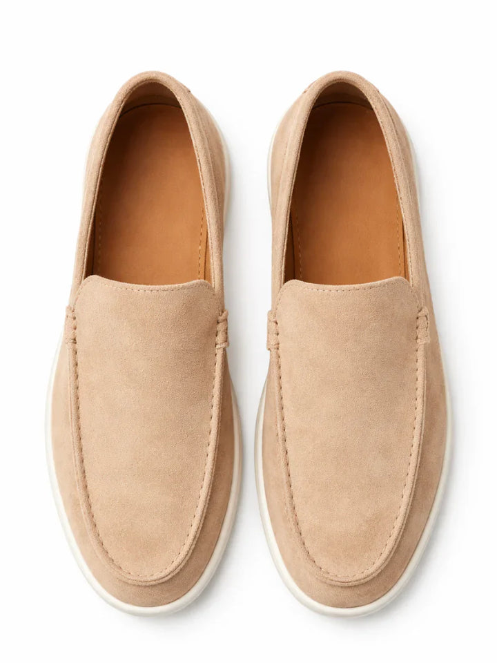 Wildleder Slip-On Loafer Herren Fahrschuhe Mokassins