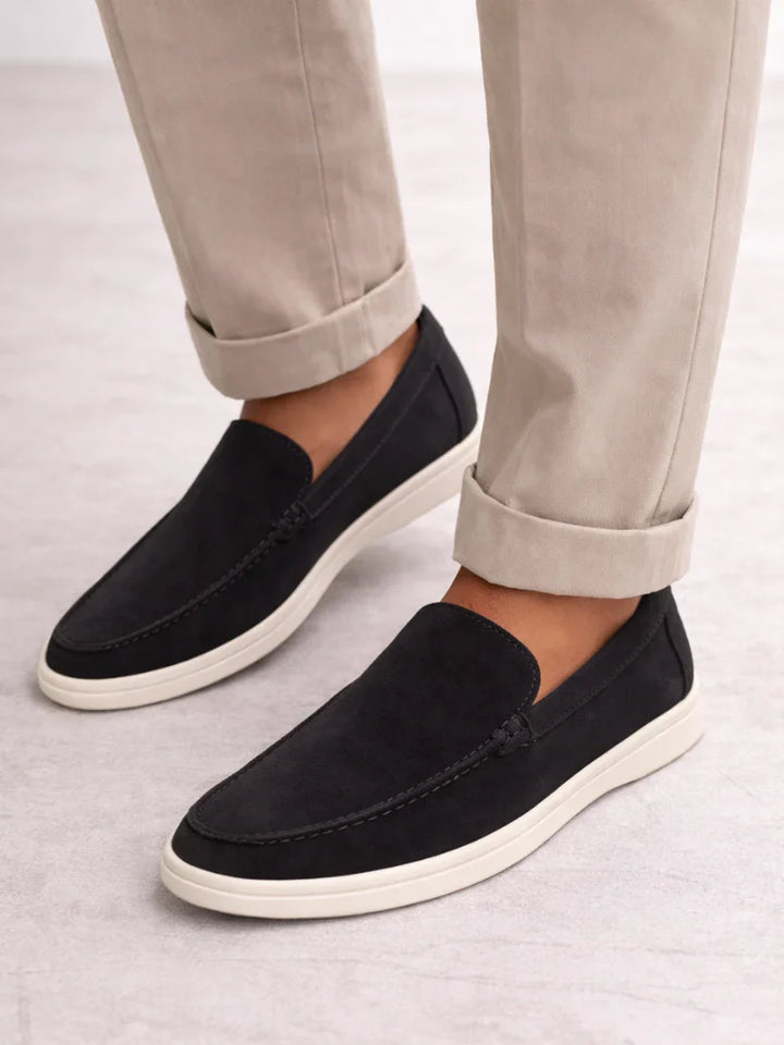 Wildleder Slip-On Loafer Herren Fahrschuhe Mokassins