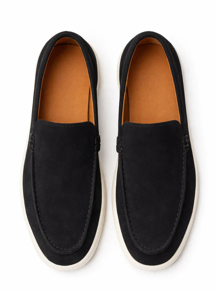 Wildleder Slip-On Loafer Herren Fahrschuhe Mokassins
