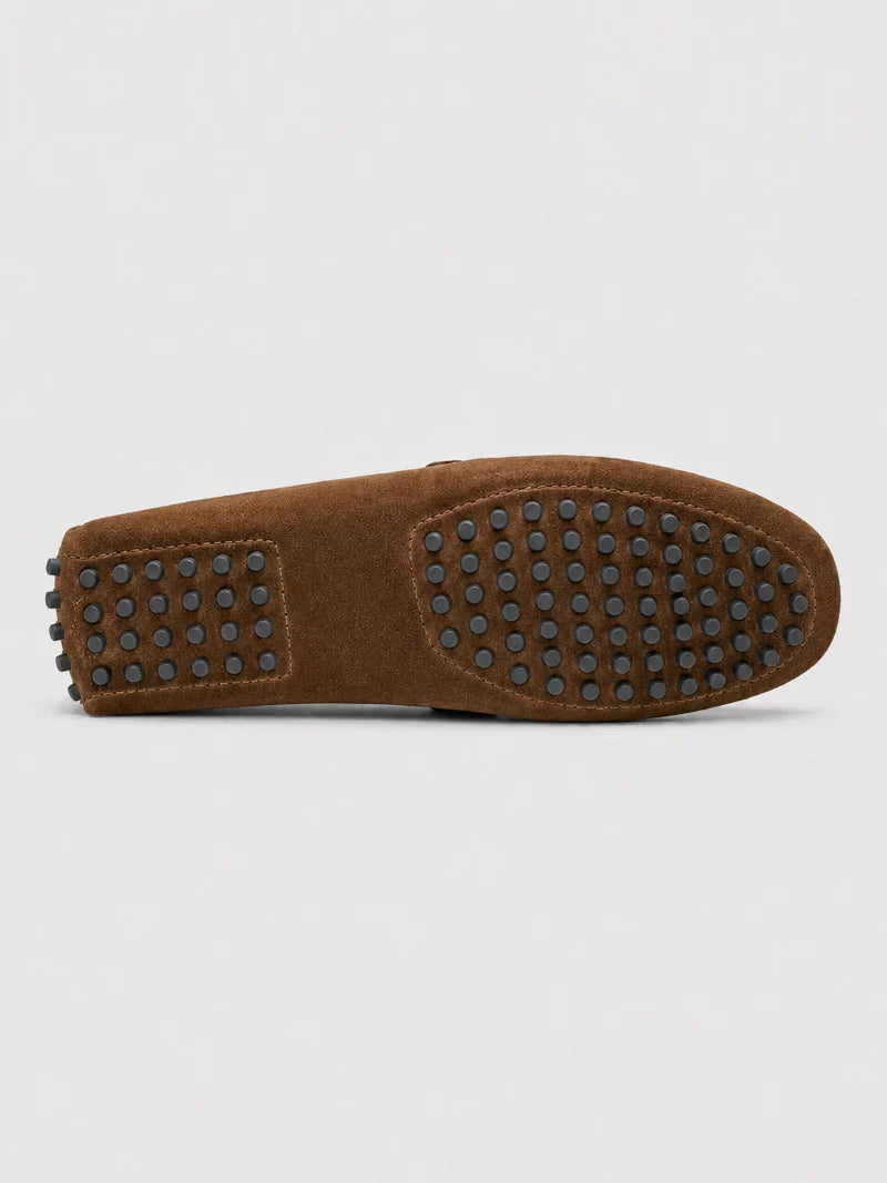 Klassische Wildleder Penny Loafer Herren Slip-On