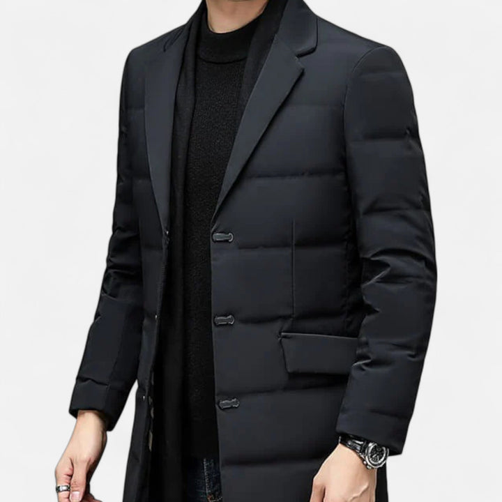 Old Money Daunenjacke Herren Winterjacke Gesteppt