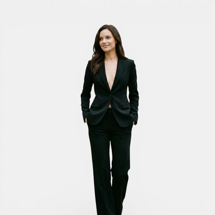 Navacava suit set full view — timeless old money elegance