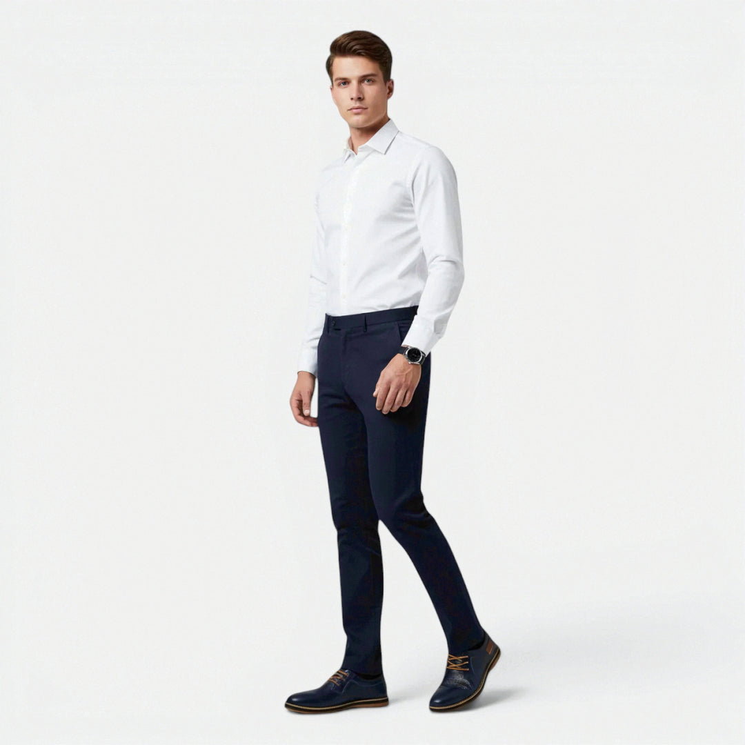 Handgefertigte Lederschuhe Herren Elegante Anzugschuhe