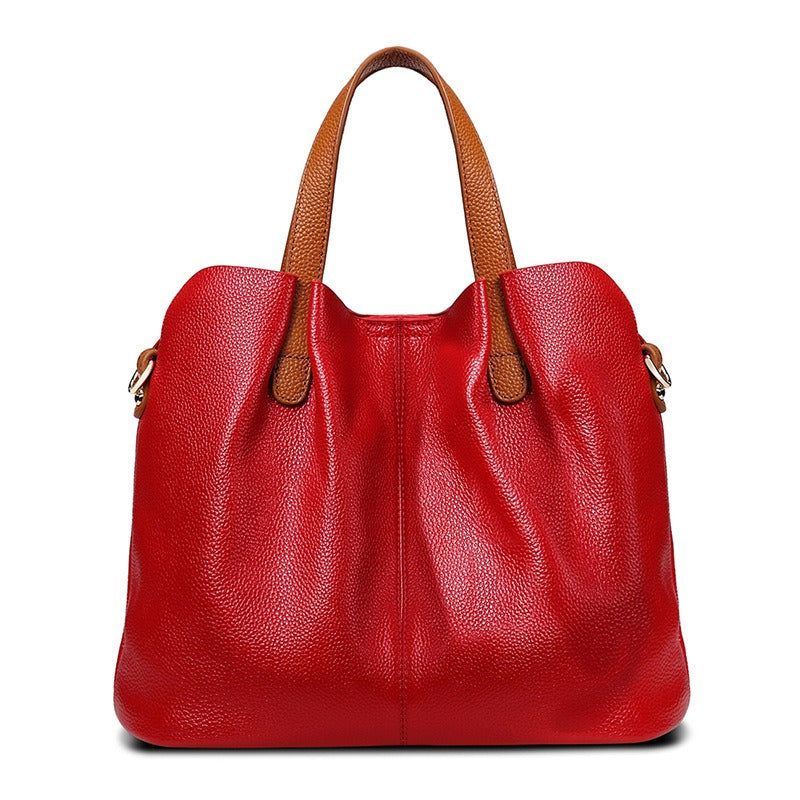 Alana Genuine Cowhide Leather Handbag | Women&