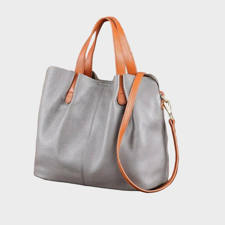 Alana Genuine Cowhide Leather Handbag | Women&