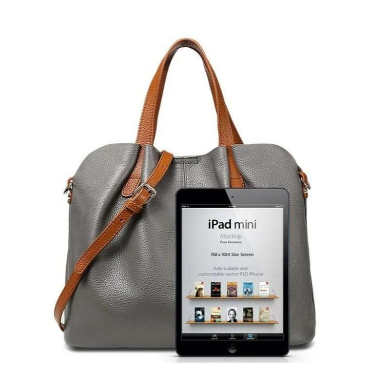 Alana Genuine Cowhide Leather Handbag | Women&