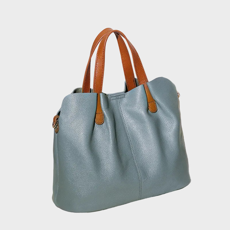 Alana Genuine Cowhide Leather Handbag | Women&