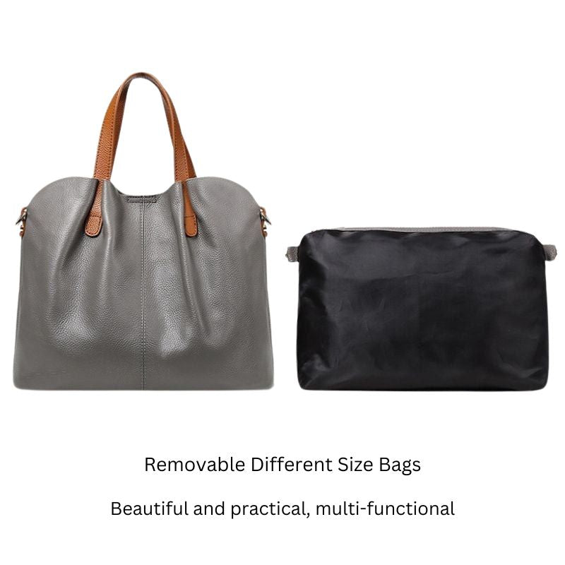 Alana Genuine Cowhide Leather Handbag | Women&