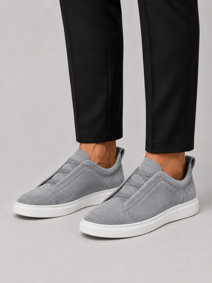 Lässige Canvas Slip-On Sneaker Herren Loafer Schuhe