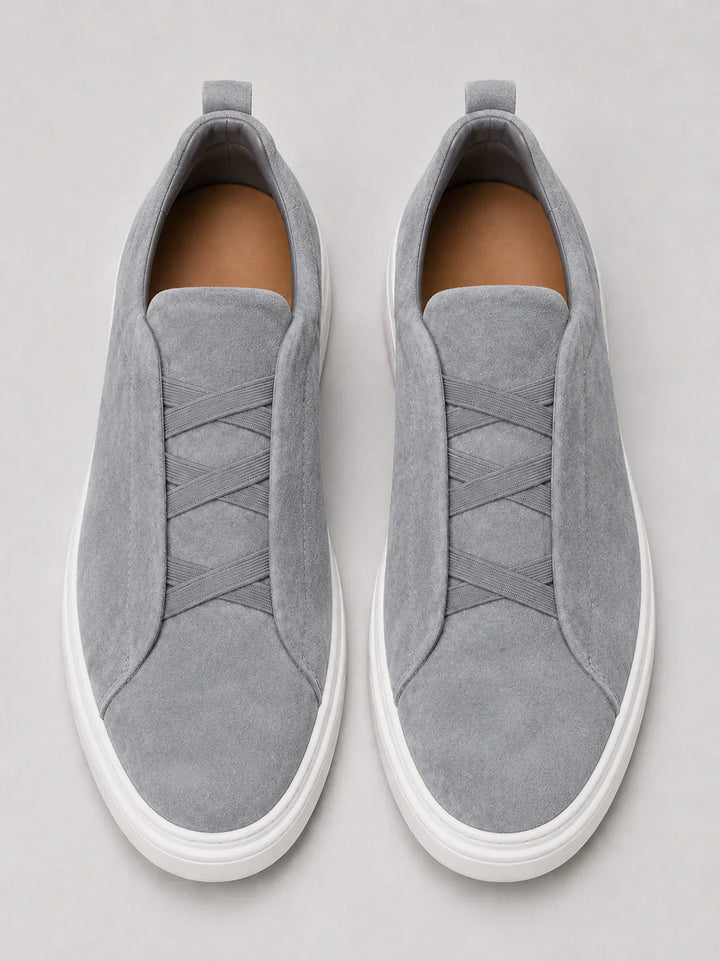 Lässige Canvas Slip-On Sneaker Herren Loafer Schuhe