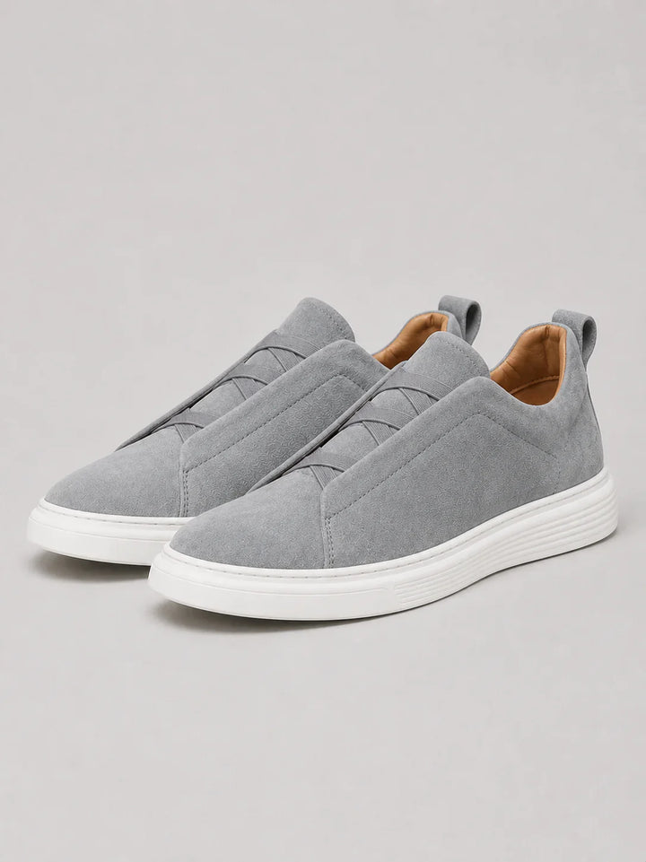 Lässige Canvas Slip-On Sneaker Herren Loafer Schuhe