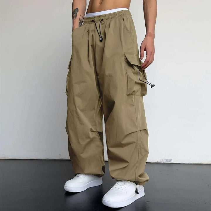 Street Style Cargohose Herren Outdoor Taschen Hose