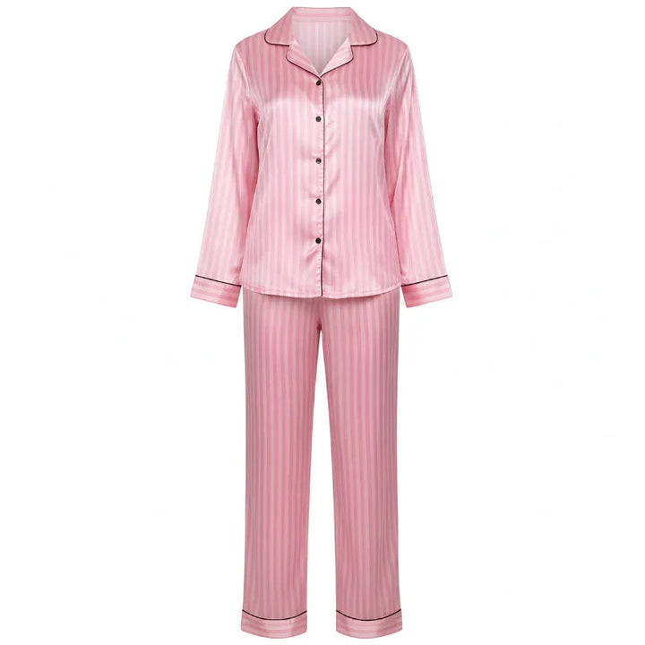 Striped Satin Women&