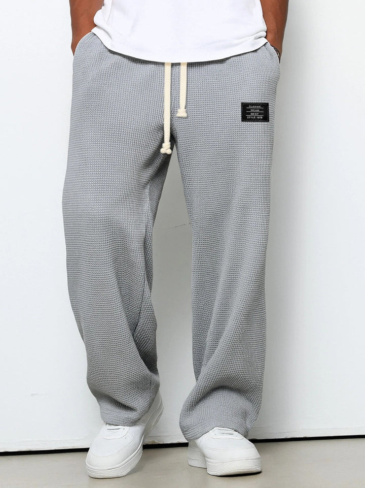 Relaxed Fit Hose Herren Atmungsaktiv Casual Stoffhose