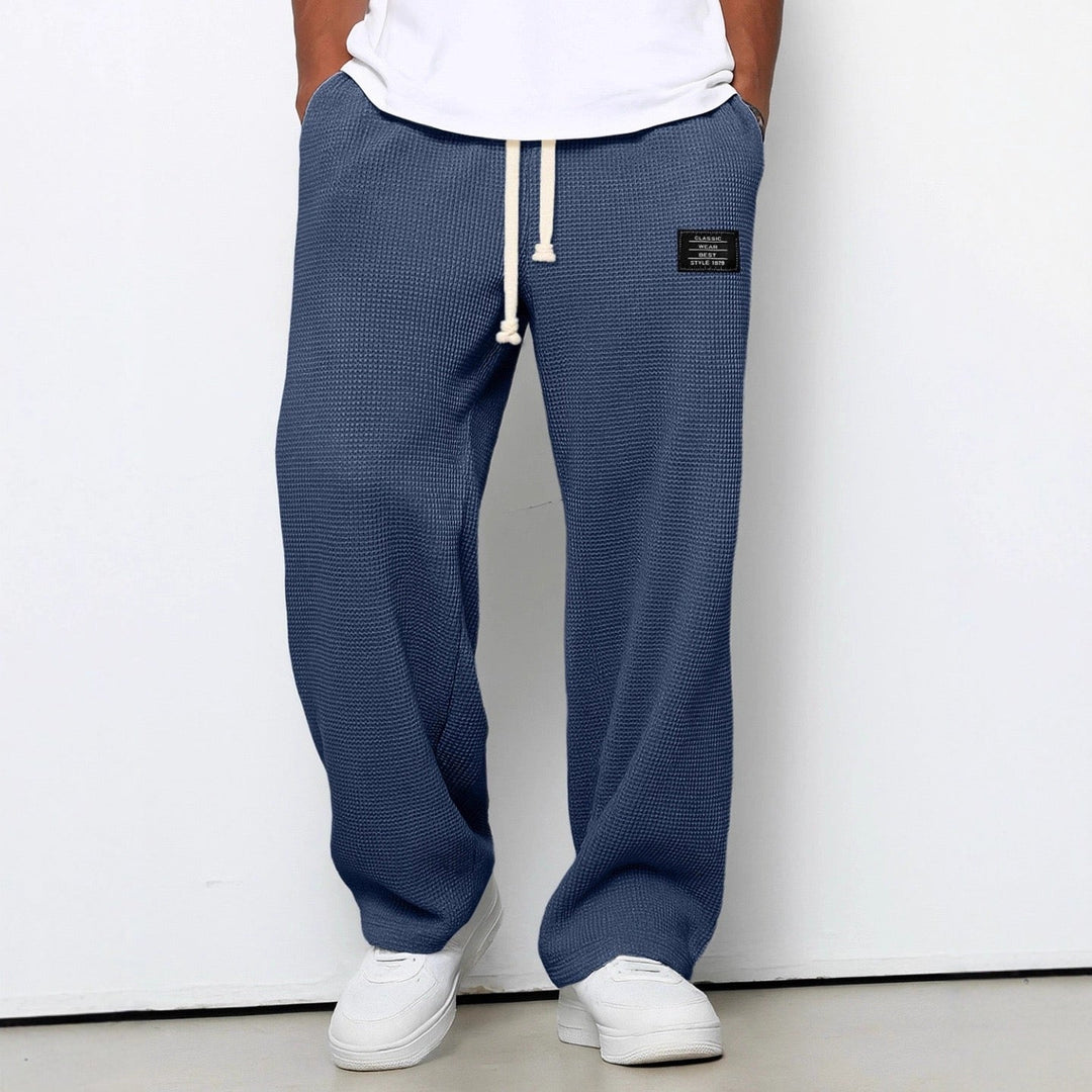 Relaxed Fit Hose Herren Atmungsaktiv Casual Stoffhose