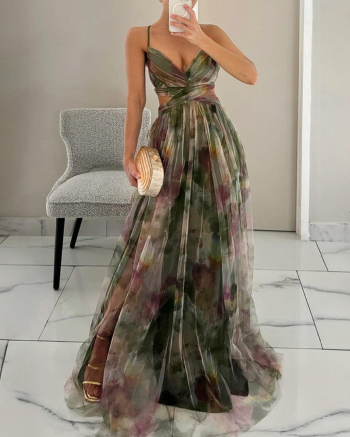 Clara Floral Maxi Dress | Women&