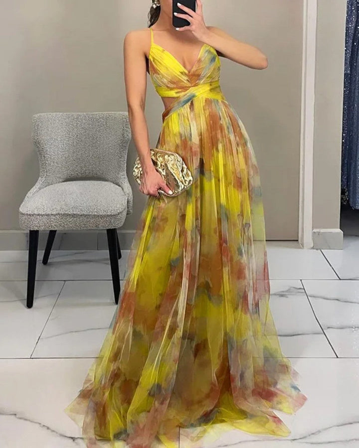 Clara Floral Maxi Dress | Women&