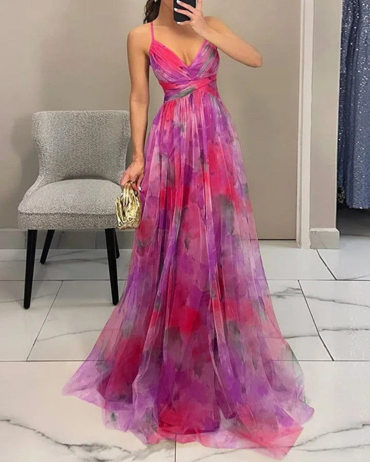 Clara Floral Maxi Dress | Women&