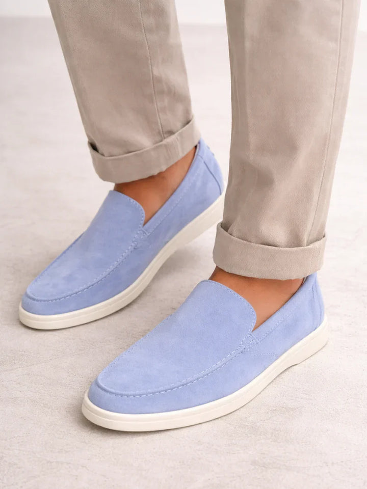 Wildleder Slip-On Loafer Herren Fahrschuhe Mokassins