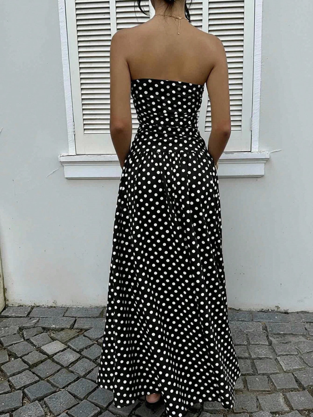 Polka-Dot Bandeau Women&