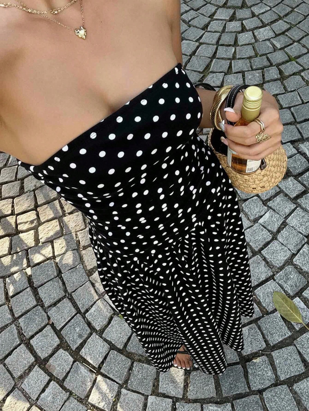 Polka-Dot Bandeau Women&
