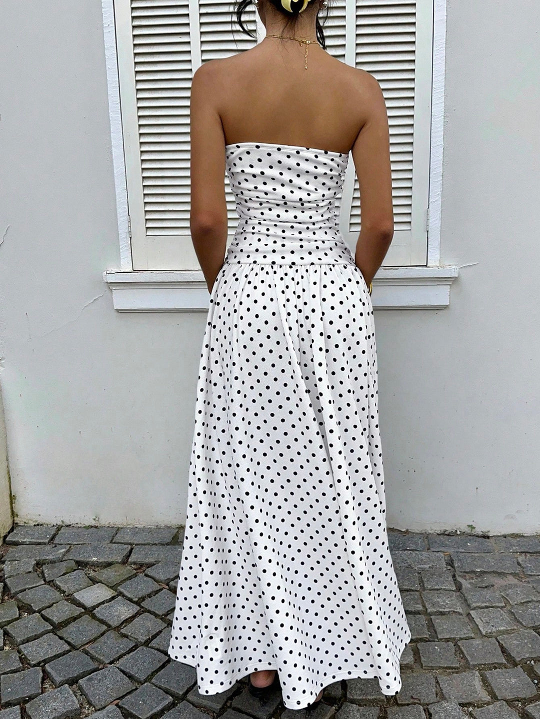 Polka-Dot Bandeau Women&
