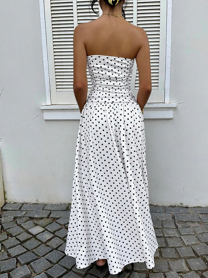 Polka-Dot Bandeau Women&