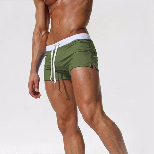 Schnelltrocknende Badeshorts Herren Schwimmhose Strand