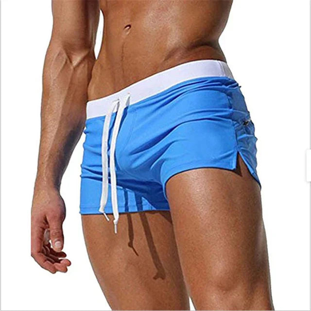 Schnelltrocknende Badeshorts Herren Schwimmhose Strand