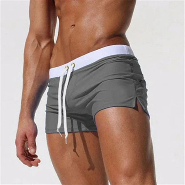 Schnelltrocknende Badeshorts Herren Schwimmhose Strand