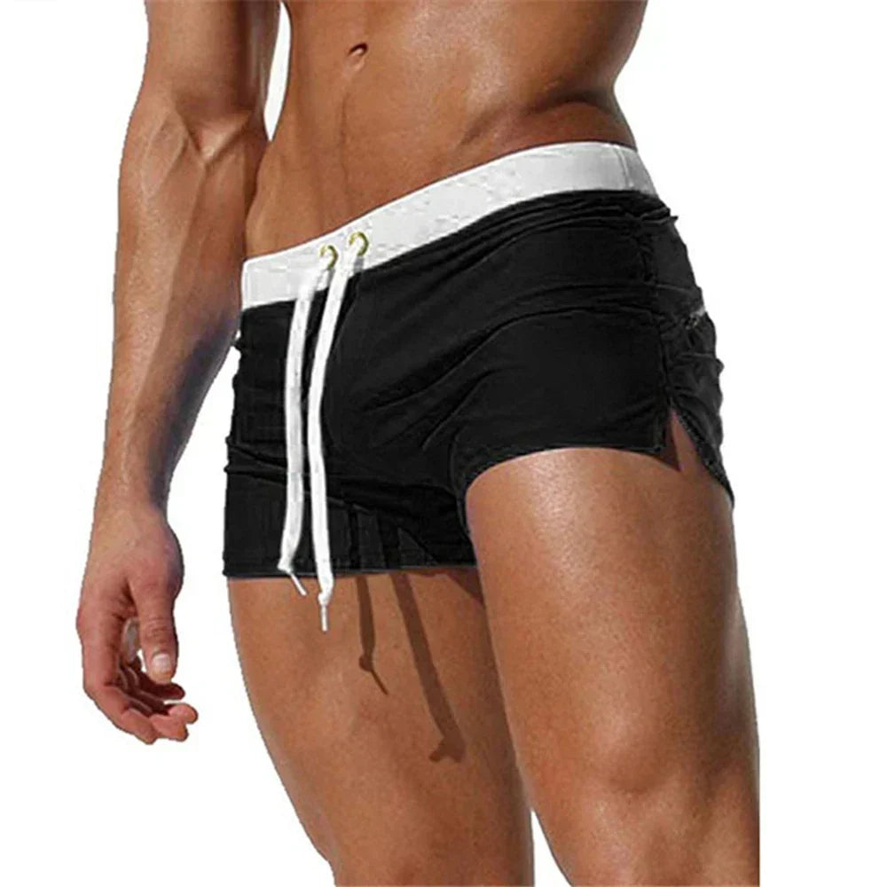 Schnelltrocknende Badeshorts Herren Schwimmhose Strand