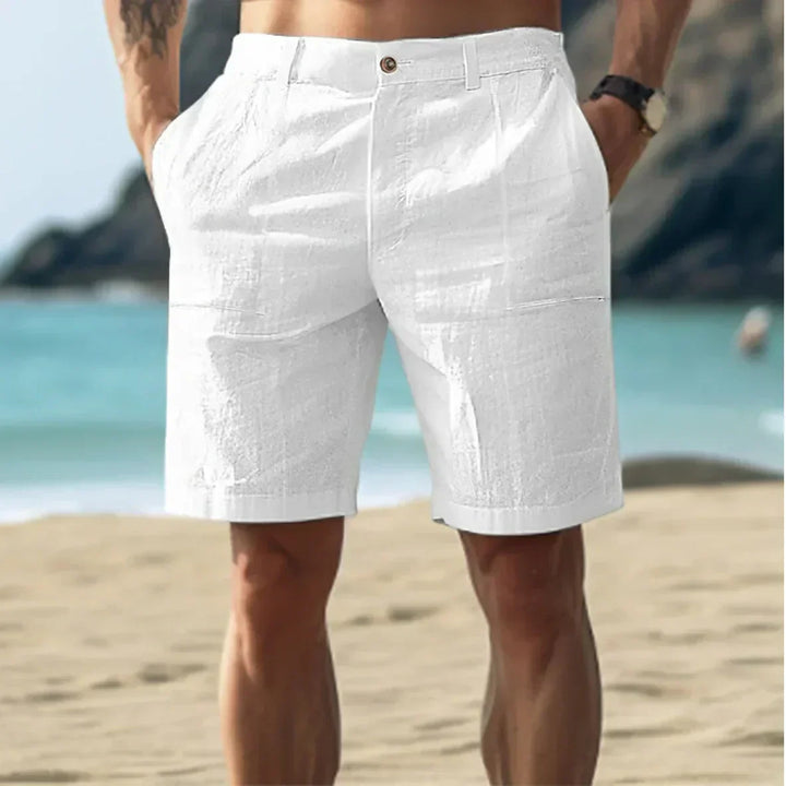 Lockere Sommer Shorts Herren Leicht Strand Bermuda Hose