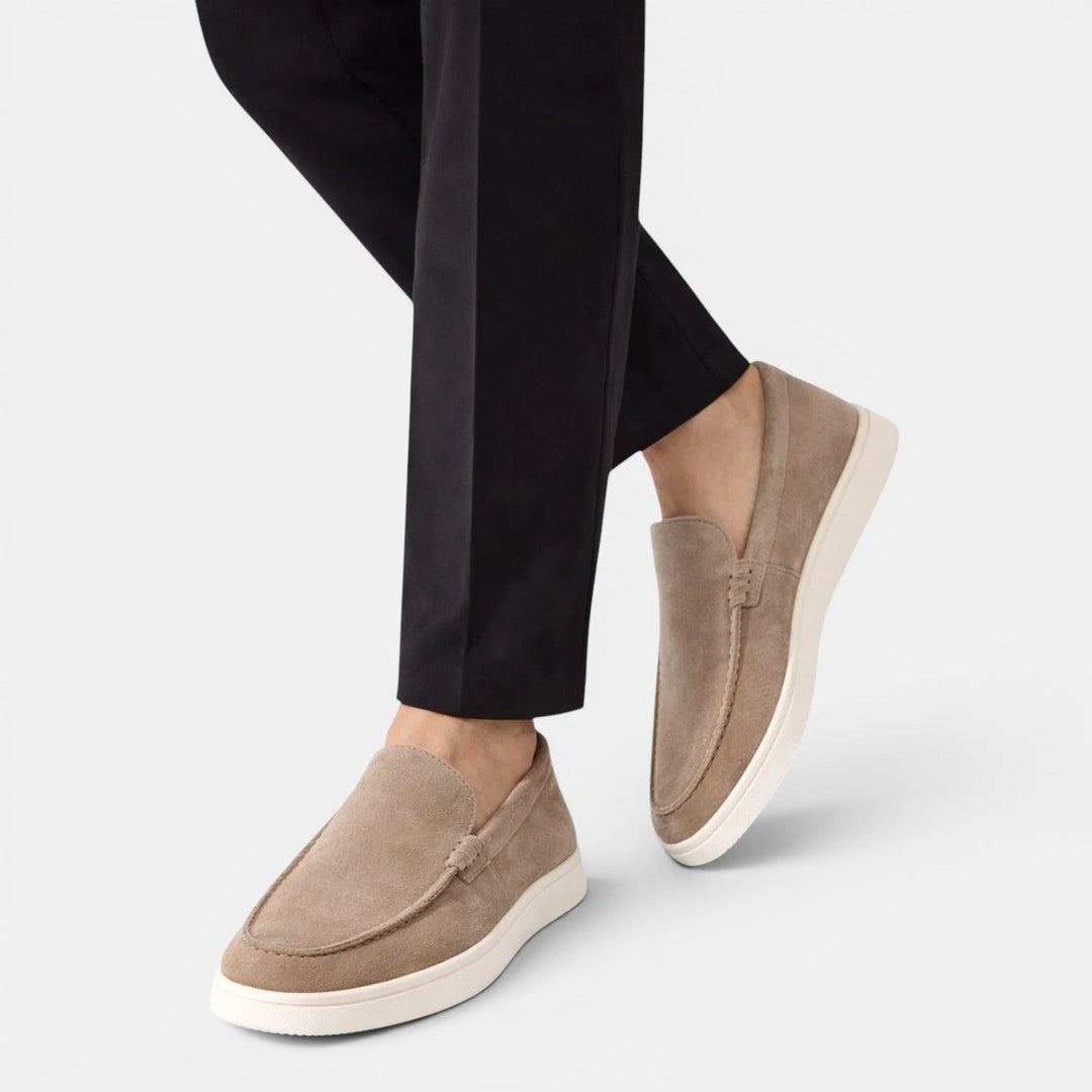 Lässige Wildleder Sommer Loafer Herren Slip-On Schuhe