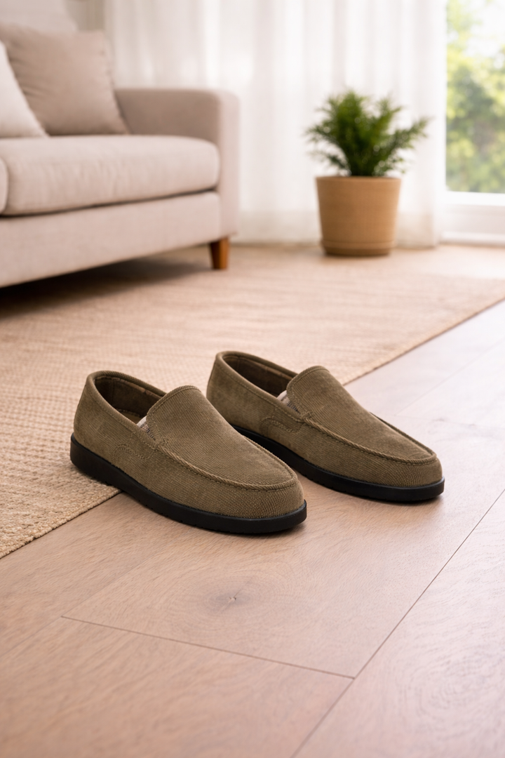 Bequeme Strick Slip-On Loafer Herren Sneaker Schuhe
