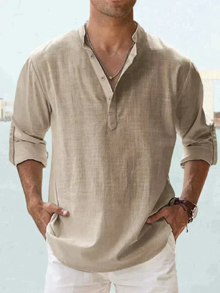 Lässiges Freizeithemd Herren Alltag Sommer Casual Hemd