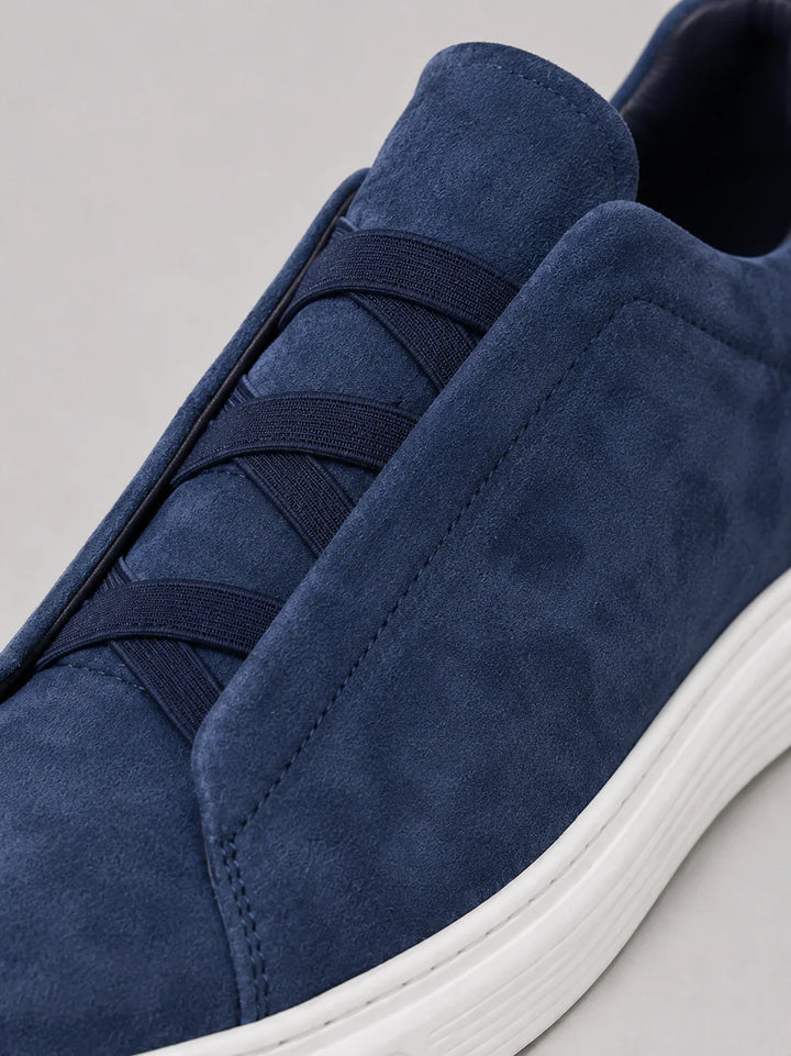 Lässige Canvas Slip-On Sneaker Herren Loafer Schuhe