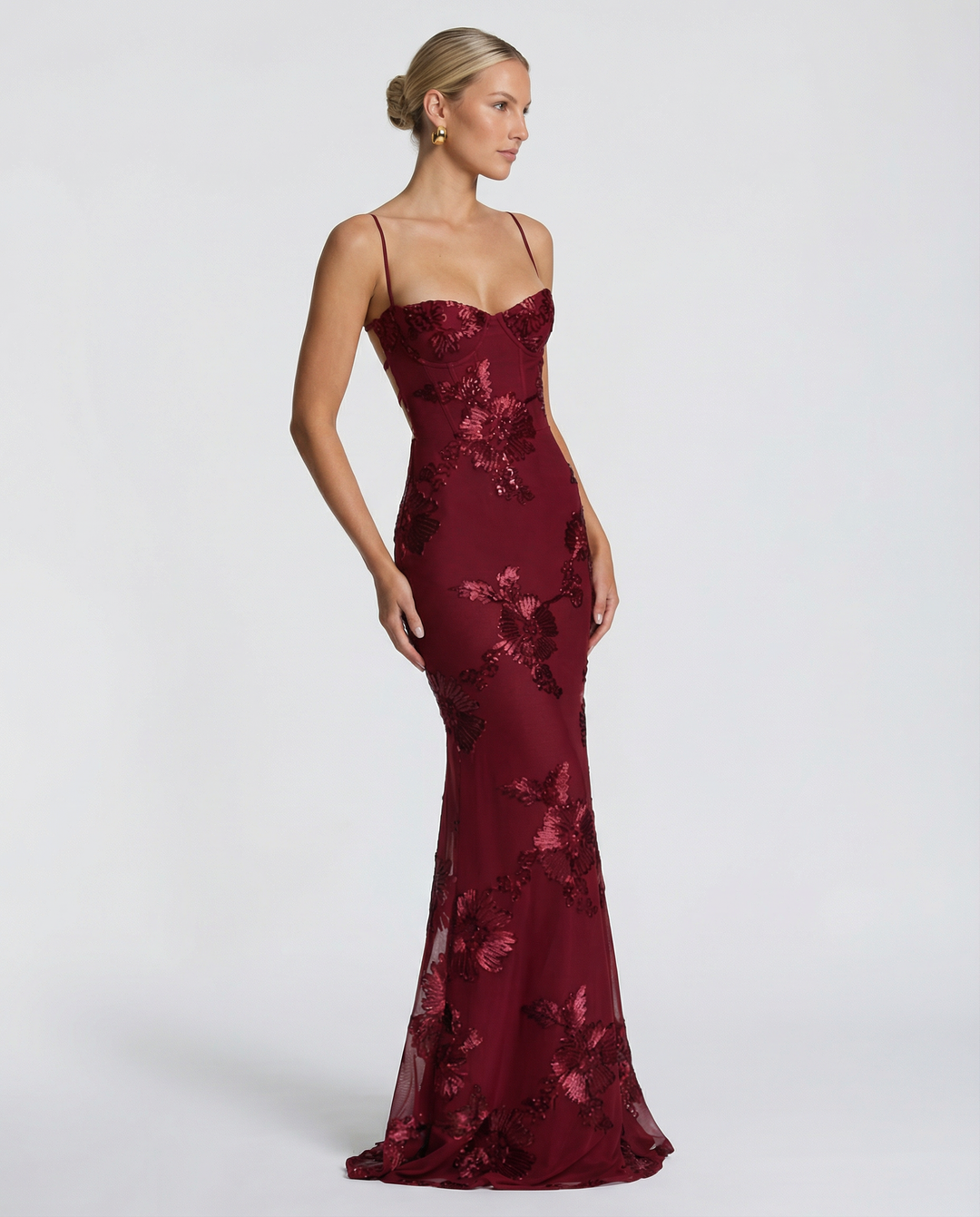 Floral Appliqué Women&