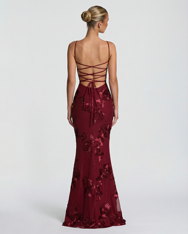 Floral Appliqué Women&