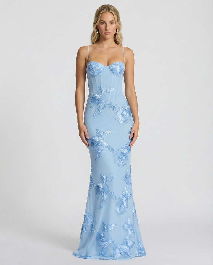 Floral Appliqué Women&