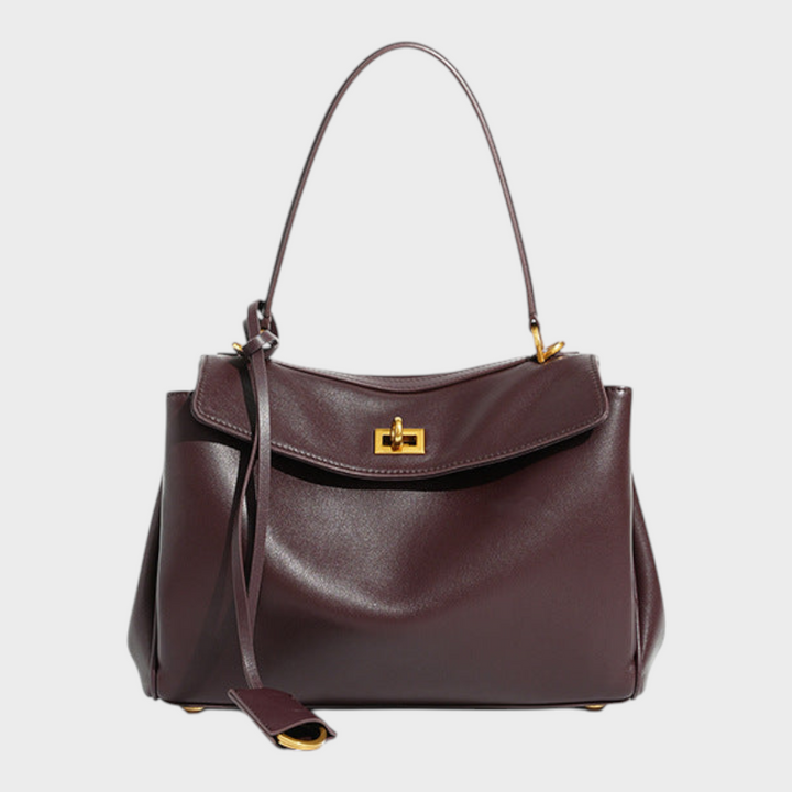 Libby Minimalist Genuine Leather Handbag | Women&