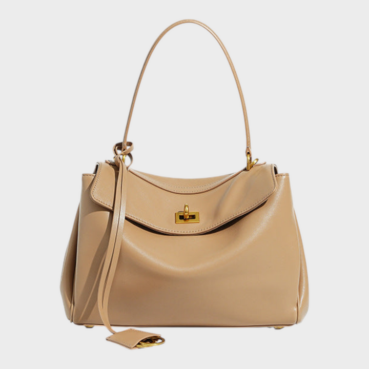 Libby Minimalist Genuine Leather Handbag | Women&