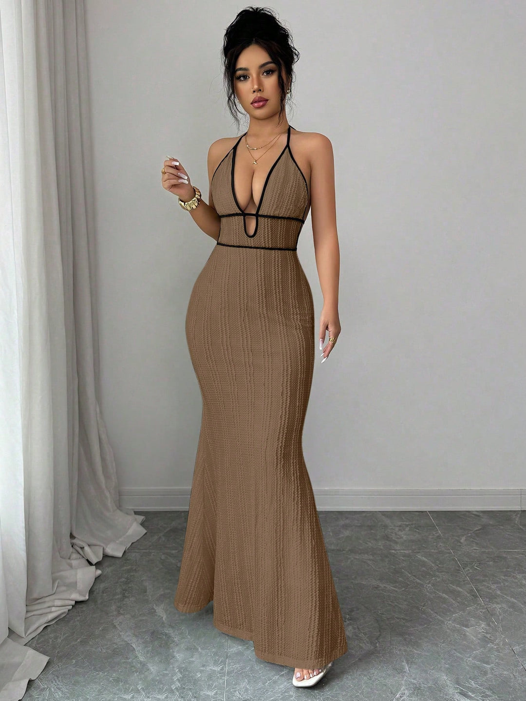 Textured Bodycon Women&