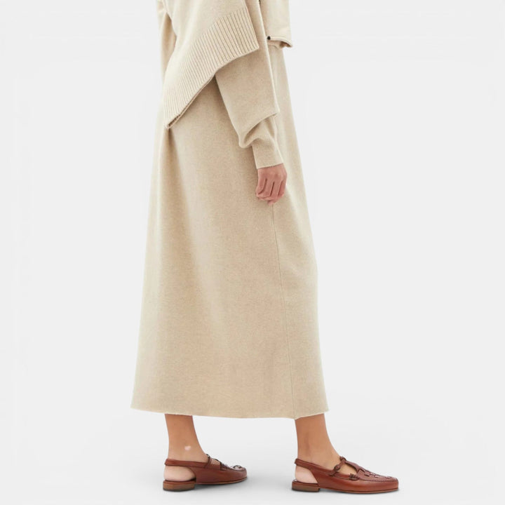 Navacava luxury sandals styled with dress — effortless elegant pairing