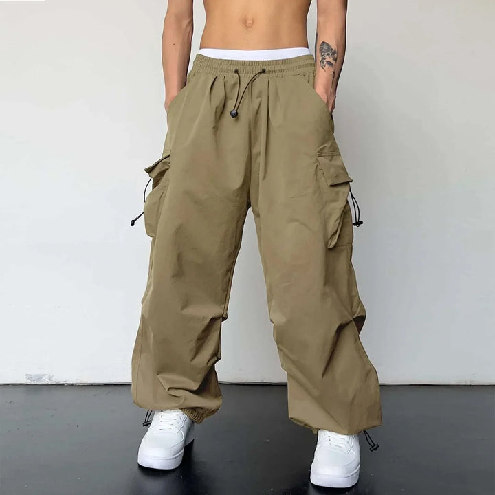 Street Style Cargohose Herren Outdoor Taschen Hose