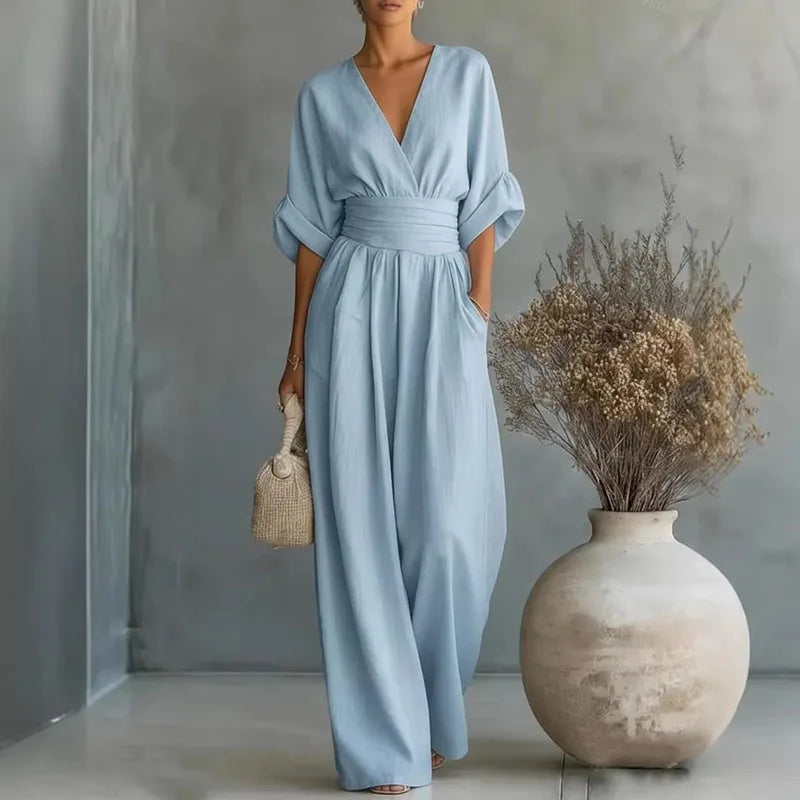 Deep V-Neck Women&