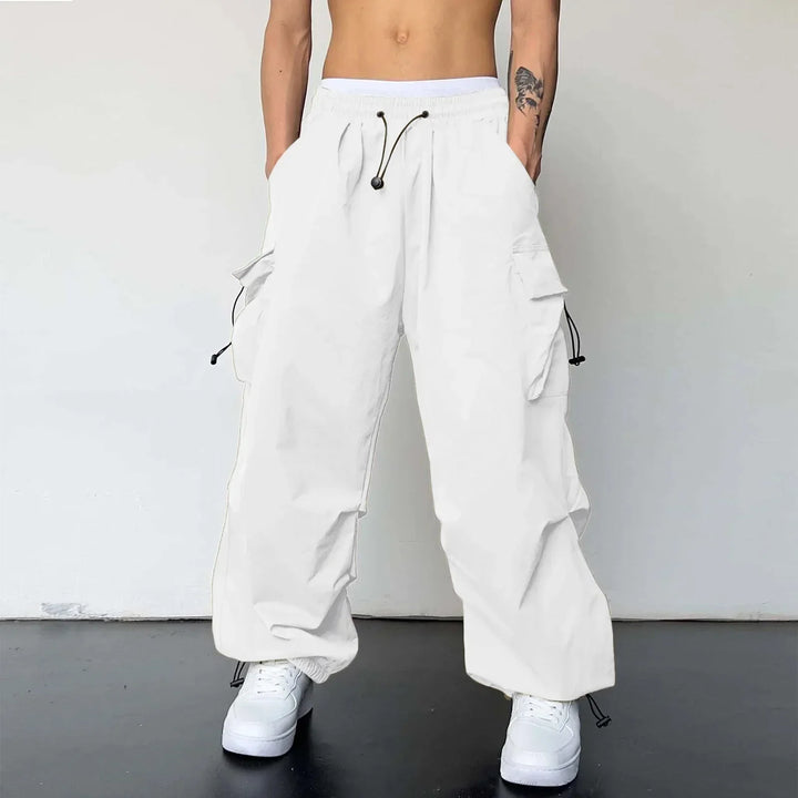 Street Style Cargohose Herren Outdoor Taschen Hose