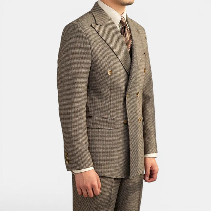 Vintage Zweiteiler Anzug Herren Elegantes Business Set