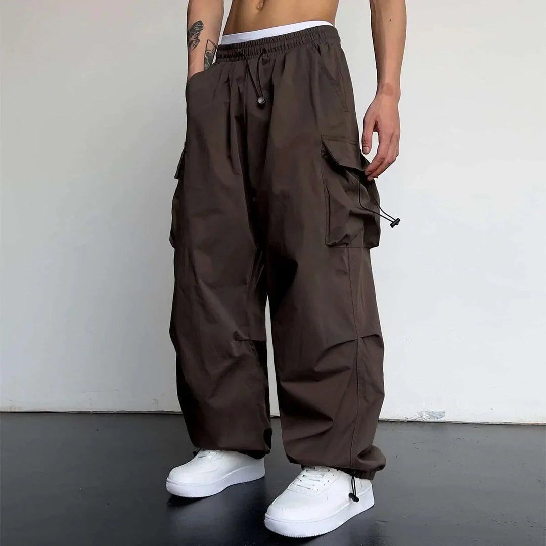Street Style Cargohose Herren Outdoor Taschen Hose