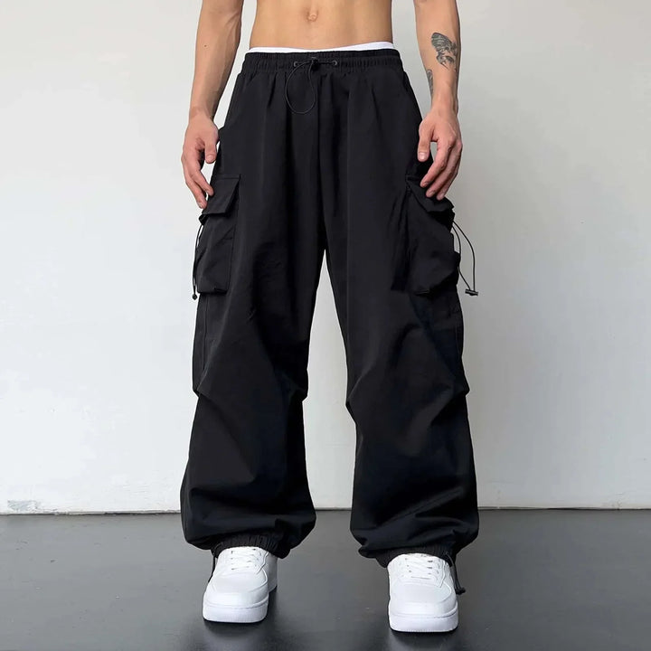 Street Style Cargohose Herren Outdoor Taschen Hose