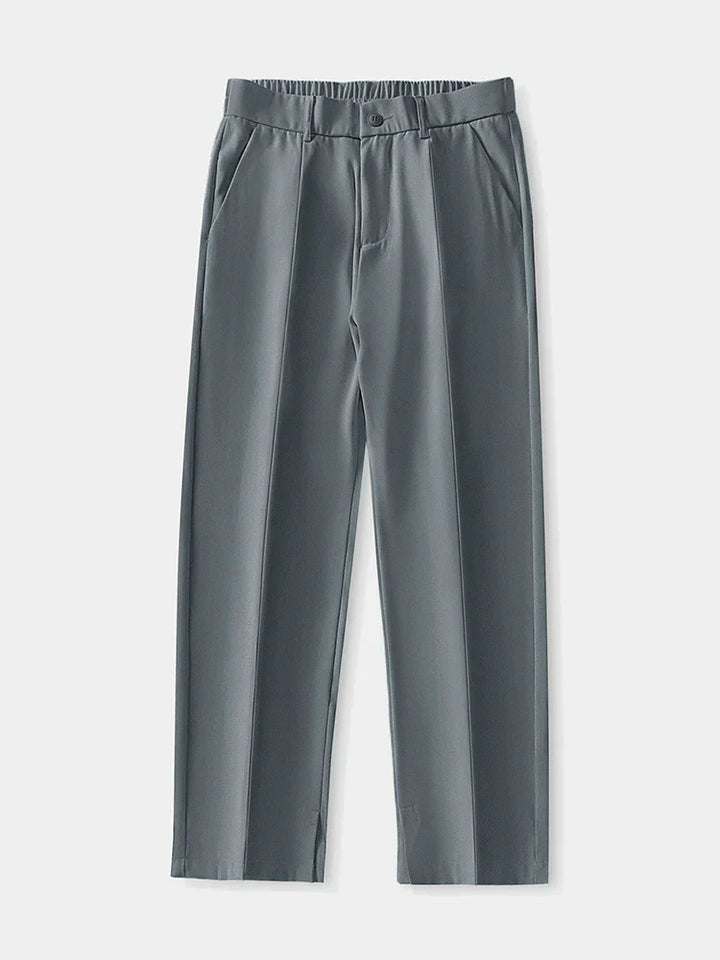 Klassische Casual Hose Herren Elegante Stoffhose Chino
